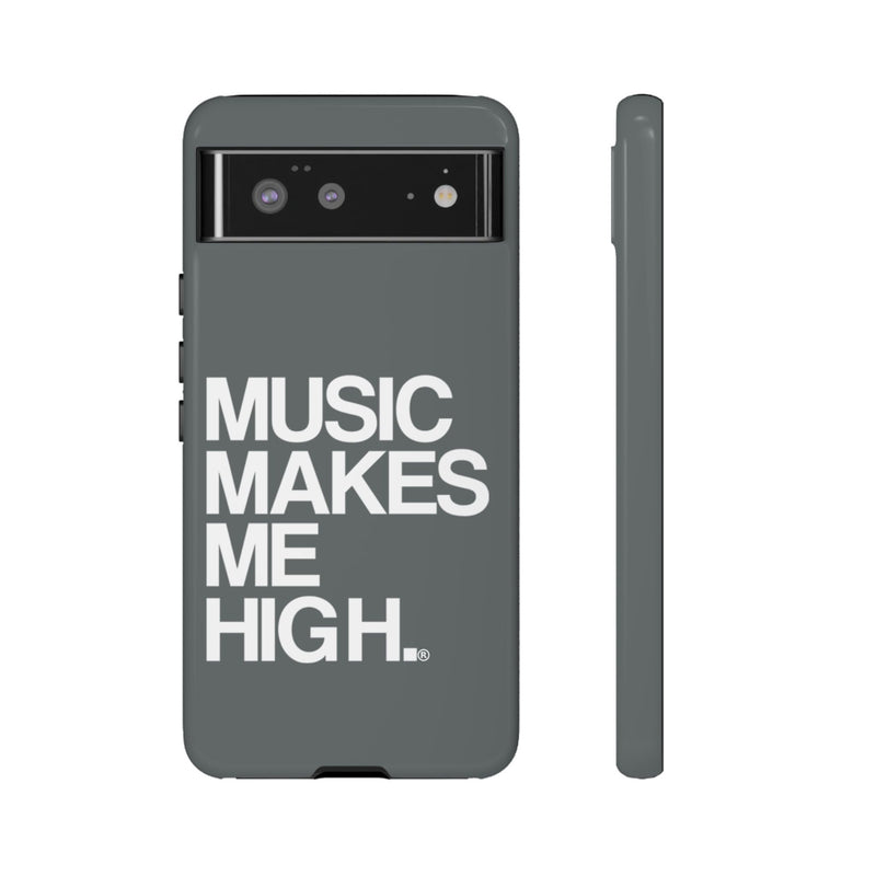 MMMH Classic Phone Case: Dark Grey | White