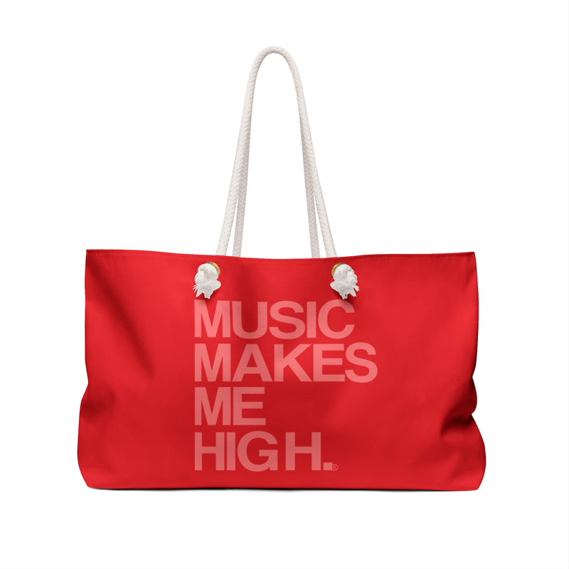 MMMH Weekender Bag (Rope Handle): Red | Light Red