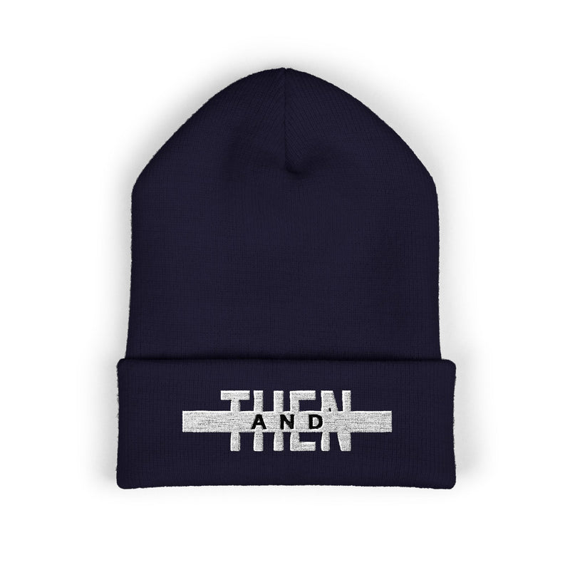 IJTT Beanie Hat: AT Strike White | Navy