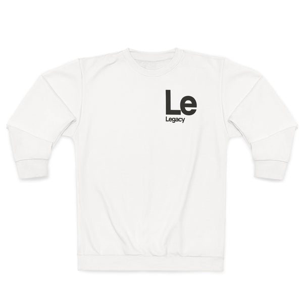 NOVL Unisex Sweatshirt: Legacy White | Black