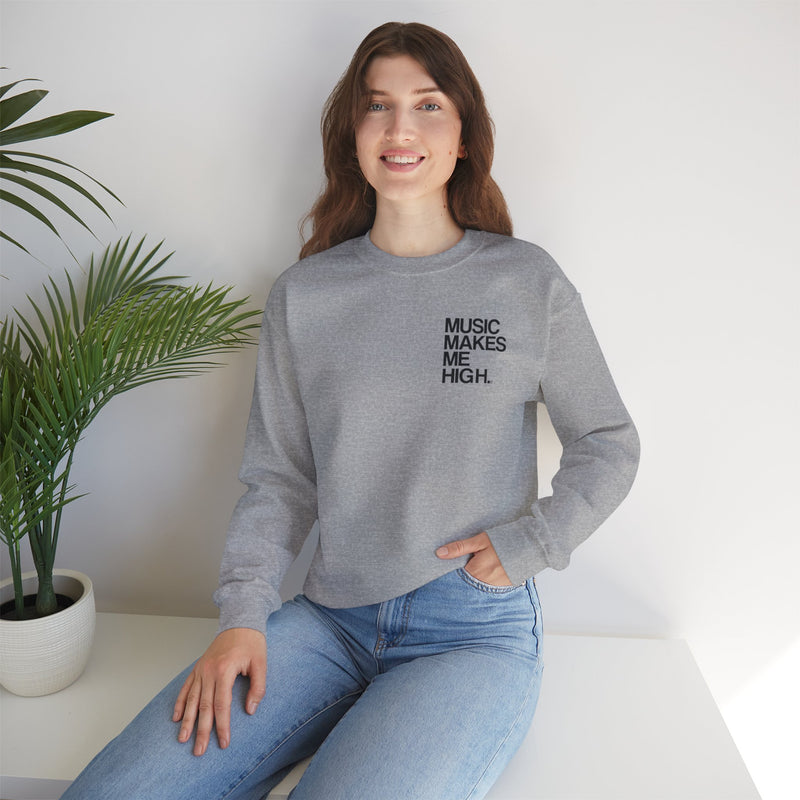 MMMH Unisex Sweatshirt: Sport Grey | Black Lettering