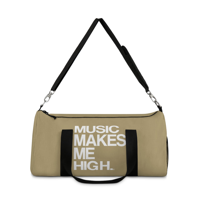 MMMH Duffle Bag: Gold | White