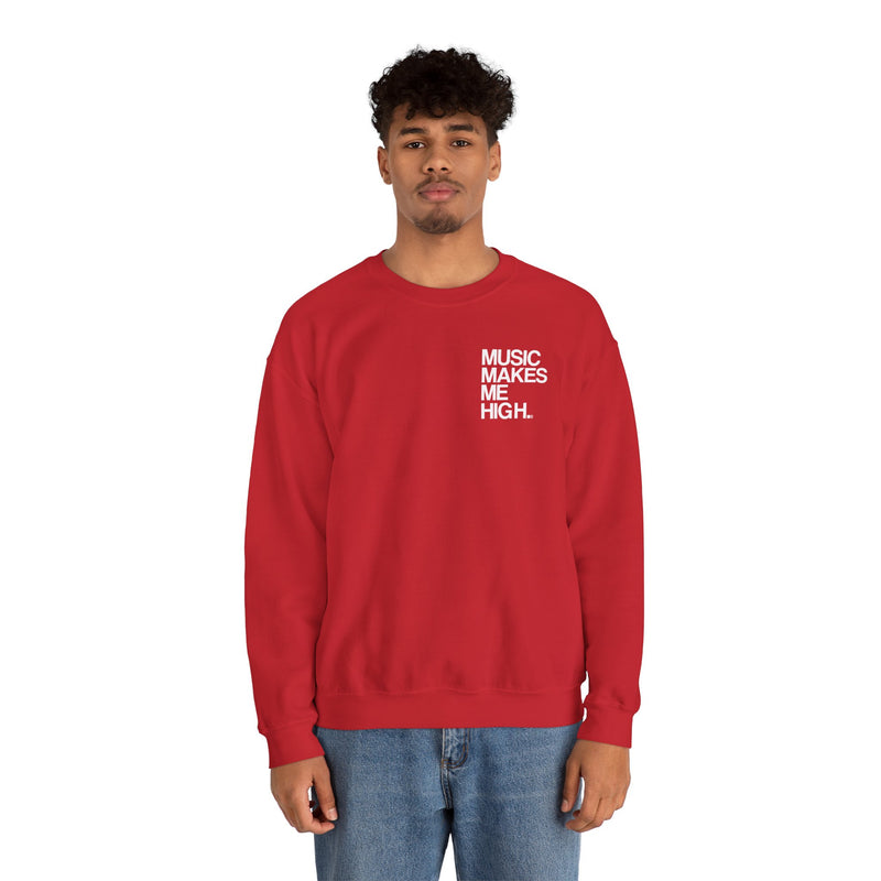 MMMH Unisex Sweatshirt: Red | White