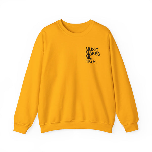 MMMH Unisex Sweatshirt: Gold | Black Lettering