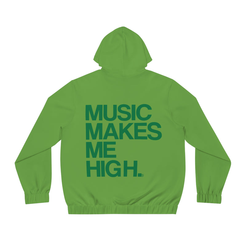 MMMH Unisex Zip Hoodie: Green | Dark Green