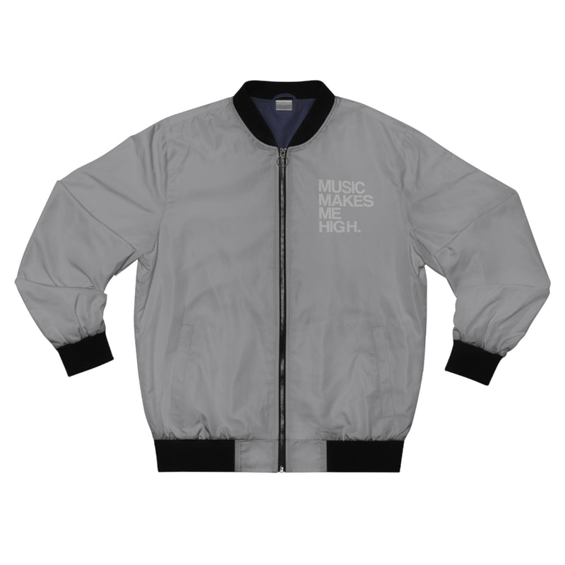 MMMH Unisex Bomber Jacket: Grey | Light Grey