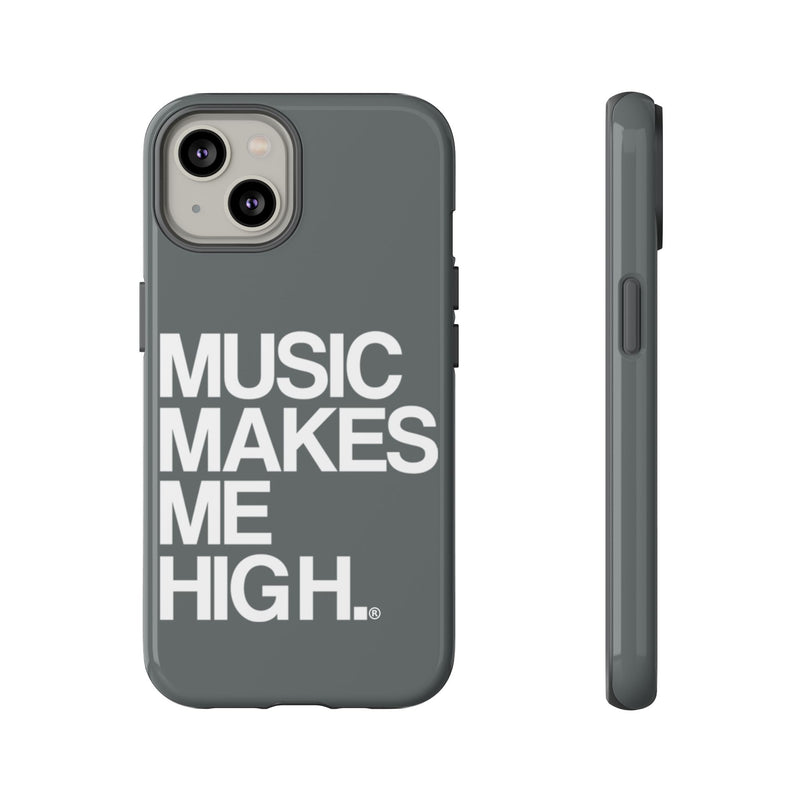 MMMH Classic Phone Case: Dark Grey | White