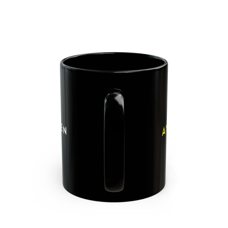 IJTT Mug: AT Slash Yellow/White | Black