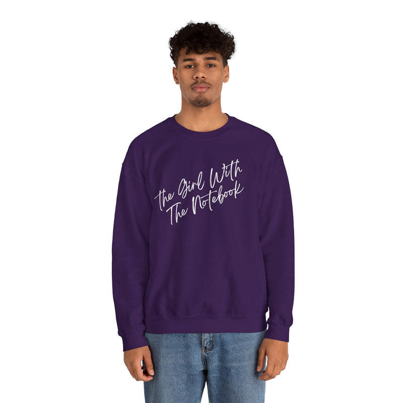 TGWTN Unisex Sweatshirt: White | Purple