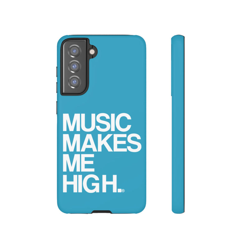 MMMH Classic Phone Case: Turquoise | White