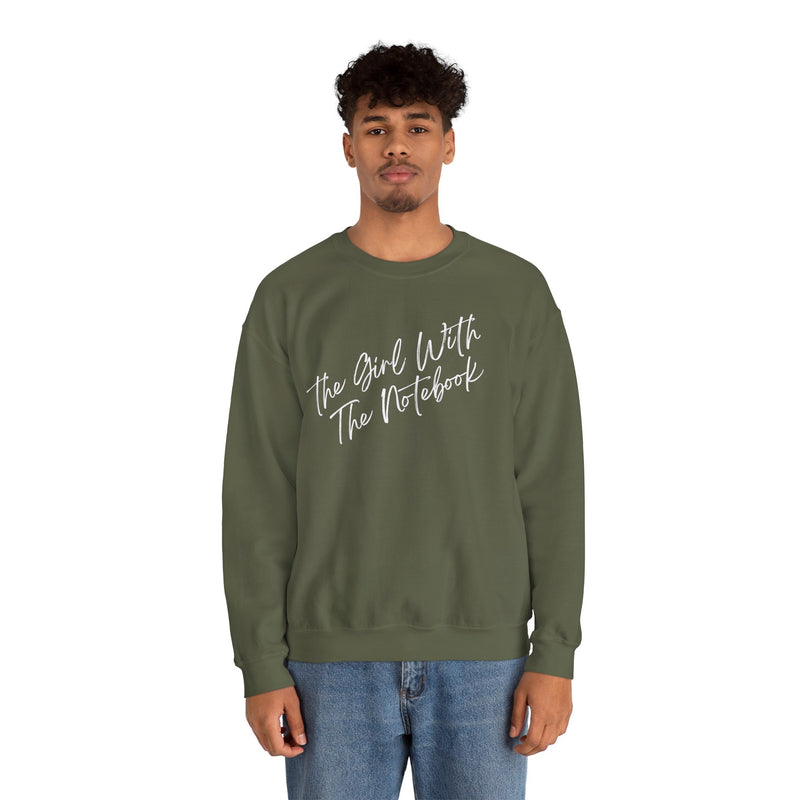 TGWTN Unisex Sweatshirt: White | Military Green