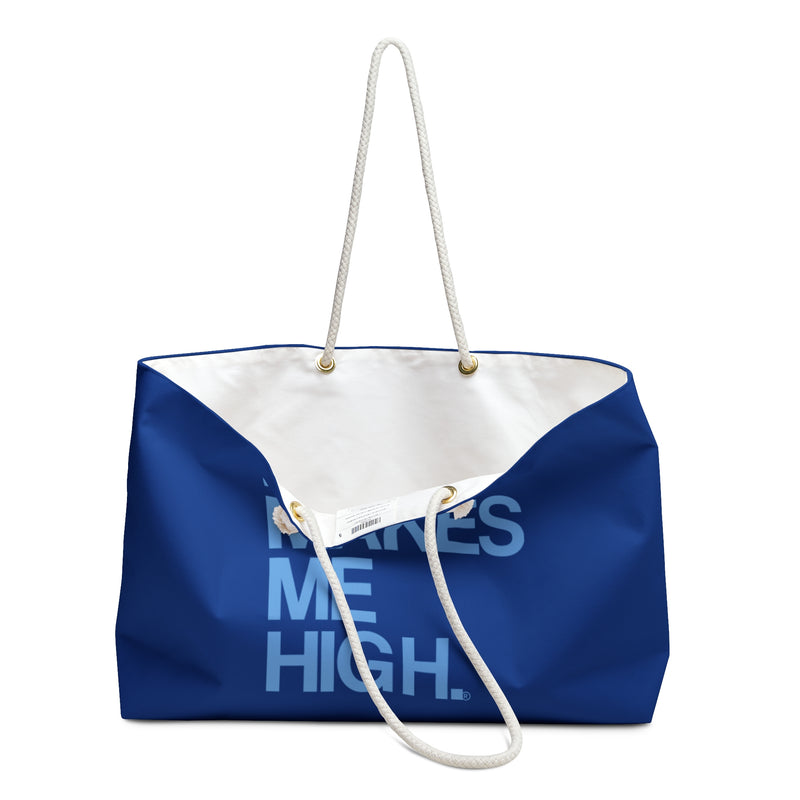 MMMH Weekender Bag (Rope Handle): Dark Blue | Light Blue