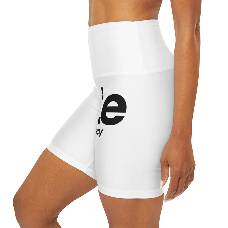 NOVL Yoga Shorts: Legacy White | Black