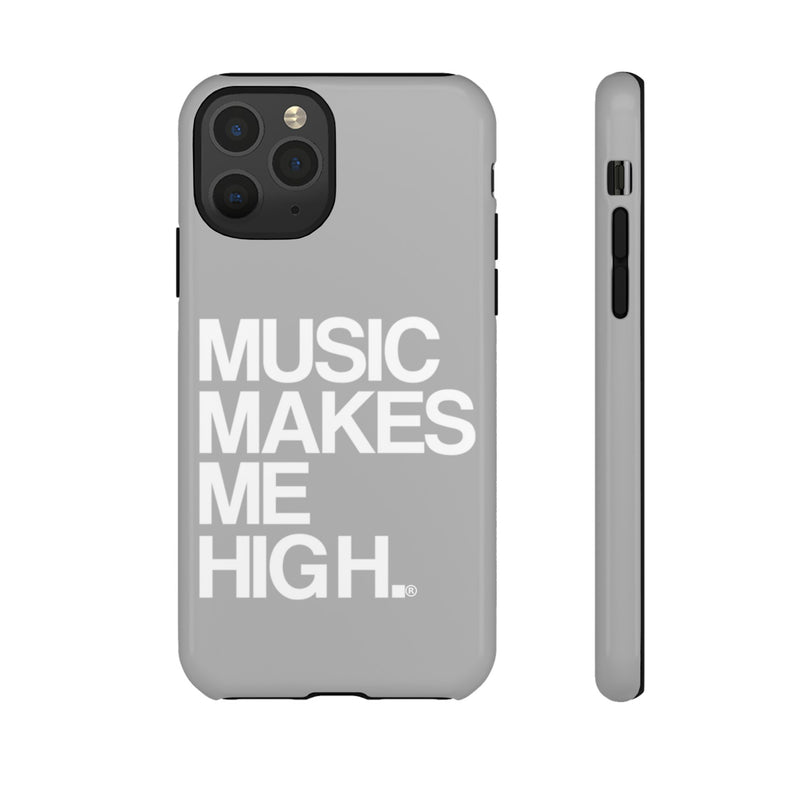 MMMH Classic Phone Case: Light Grey | White