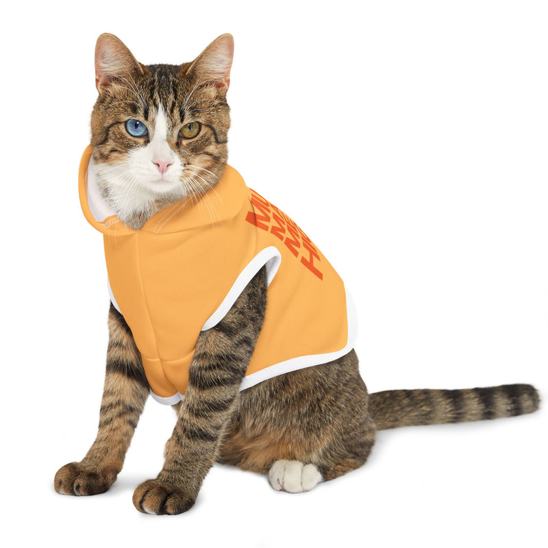 MMMH Pet Hoodie: Light Orange | Orange