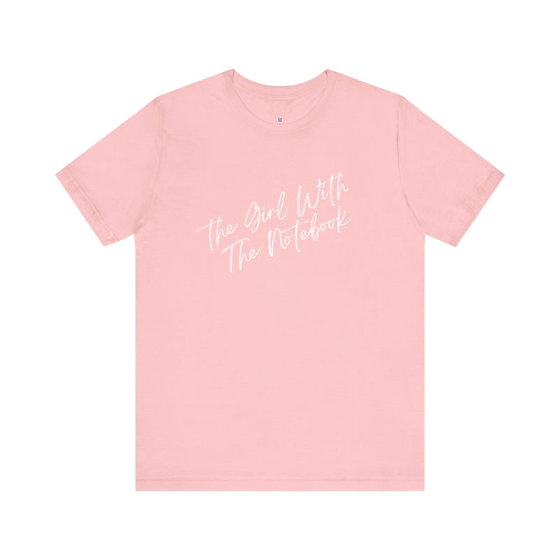 TGWTN Unisex T-Shirt: White | Light Pink