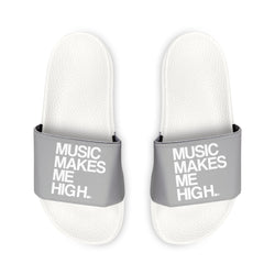 MMMH Unisex Slides: Light Gray/White | White