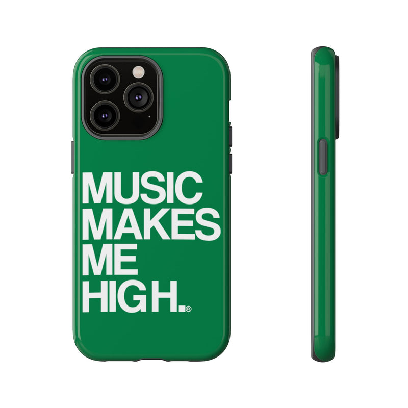 MMMH Classic Phone Case: Dark Green | White