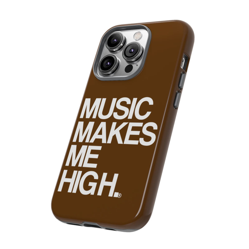 MMMH Classic Phone Case: Brown | White