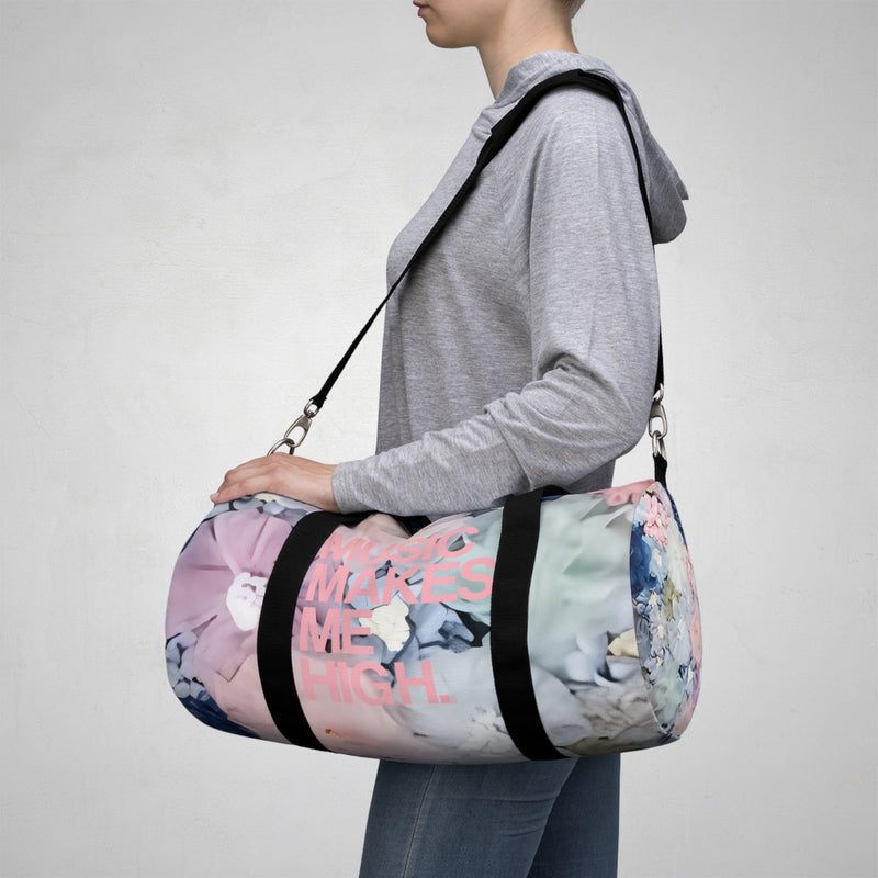 MMMH Duffel Bag: Flowers | Pink