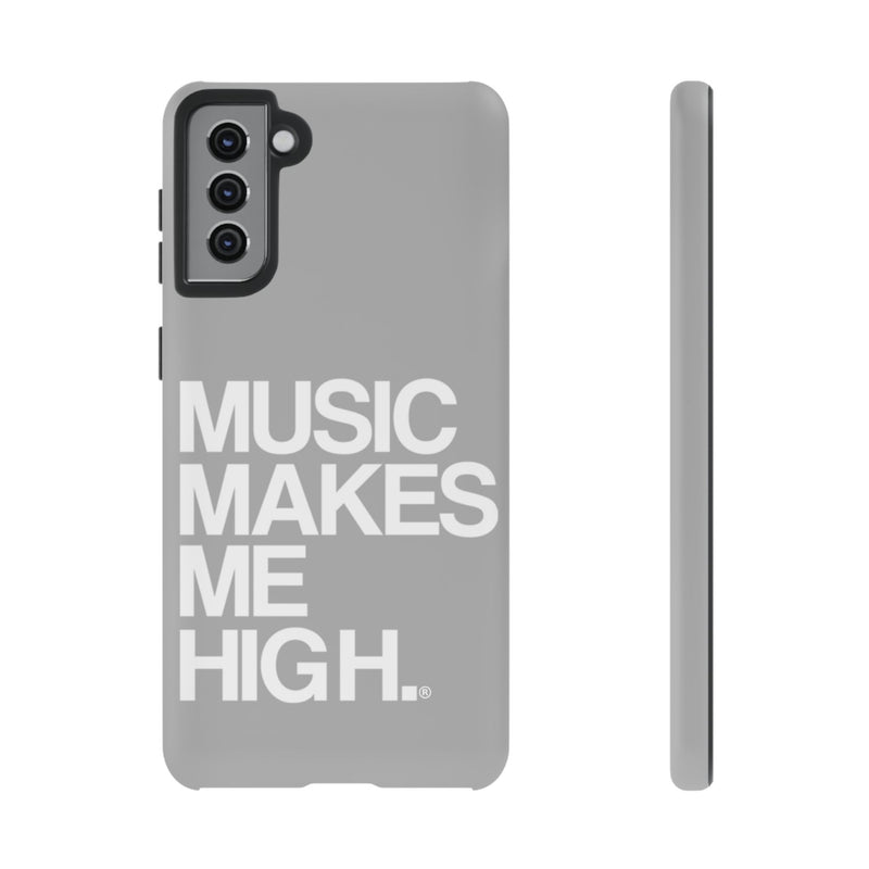 MMMH Classic Phone Case: Light Grey | White