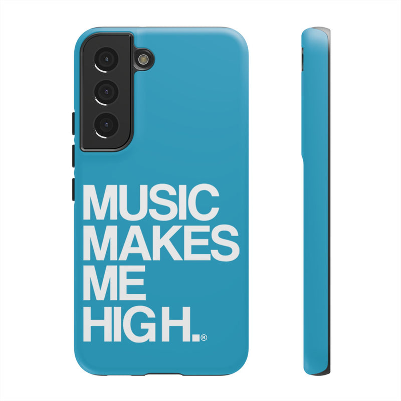 MMMH Classic Phone Case: Turquoise | White