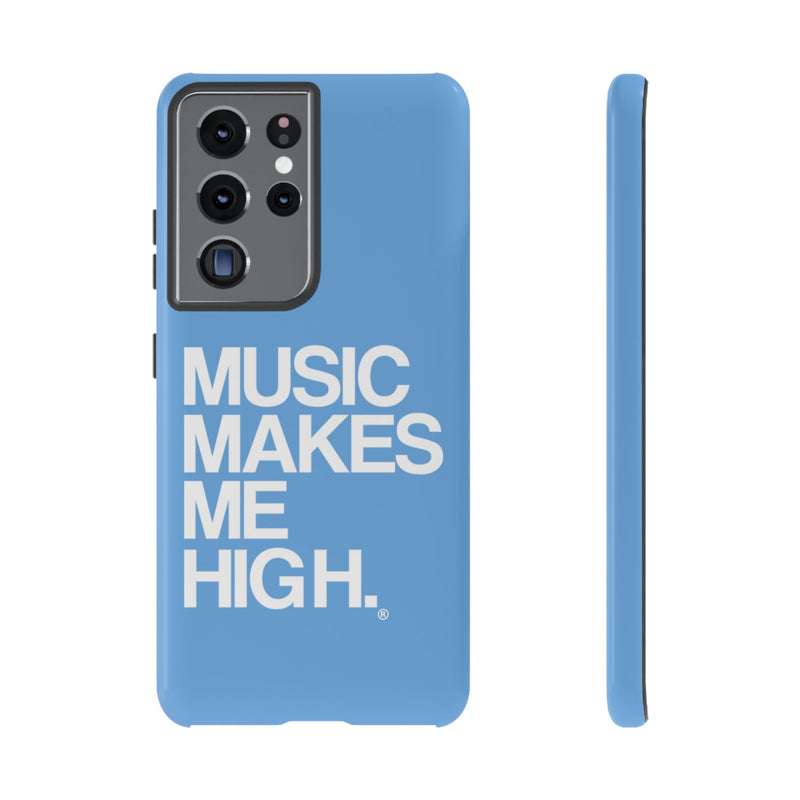 MMMH Classic Phone Case: Light Blue | White