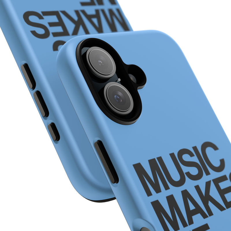 MMMH Classic Phone Case: Light Blue | Black