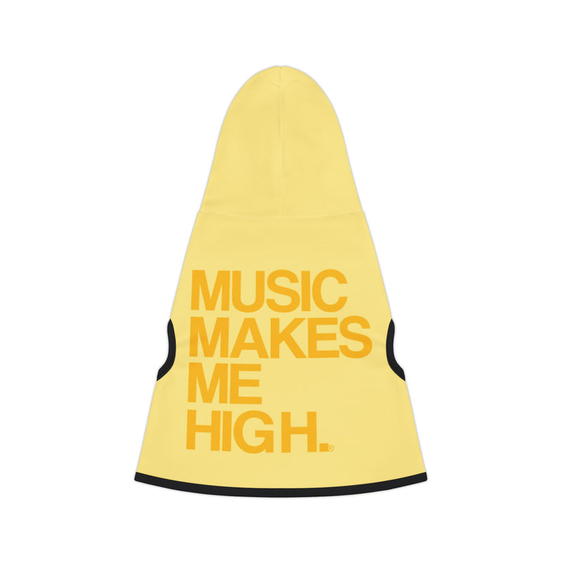 MMMH Pet Hoodie: Light Yellow | Yellow