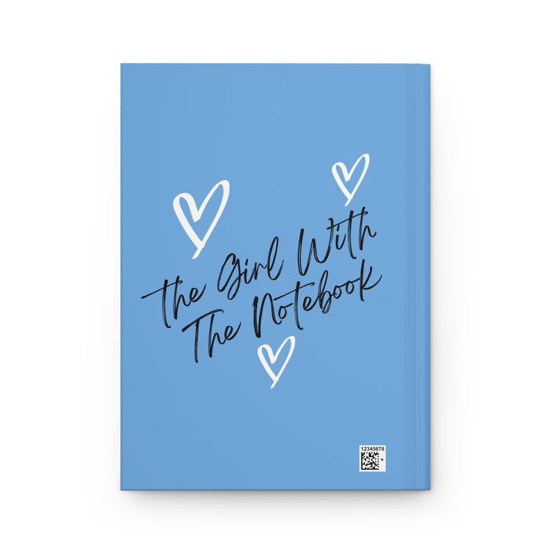 TGWTN Hardcover Journal: White/Black | Light Blue