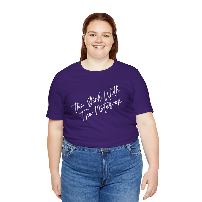 TGWTN Unisex T-Shirt: White | Purple