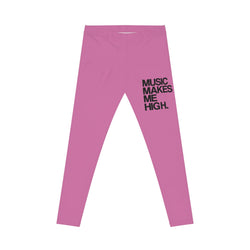 MMMH Leggings: Light Pink | Black