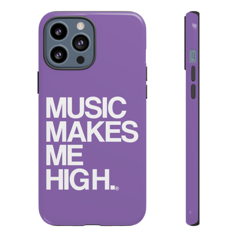 MMMH Classic Phone Case: Light Purple | White