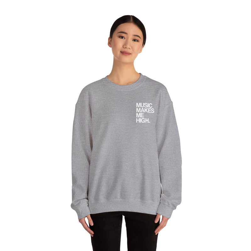 MMMH Unisex Sweatshirt: Sport Grey | White Lettering