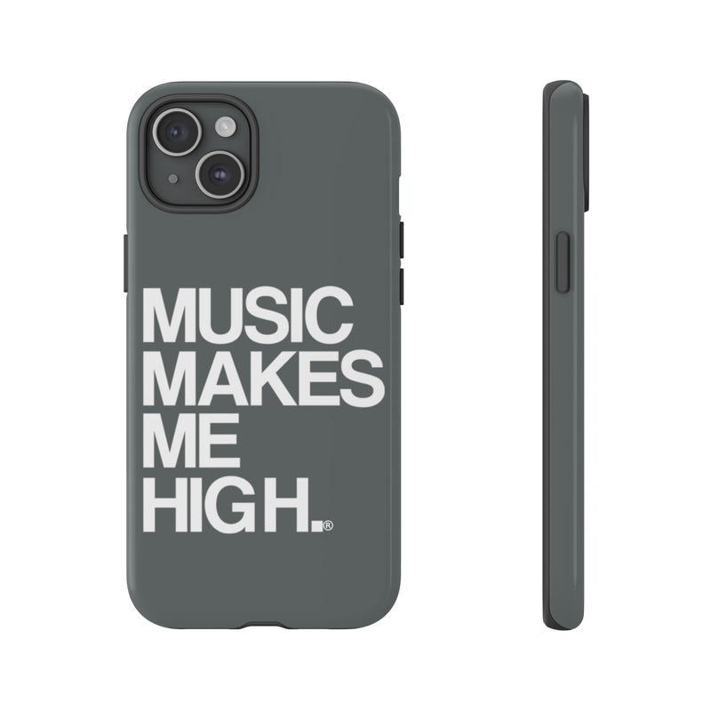 MMMH Classic Phone Case: Dark Grey | White