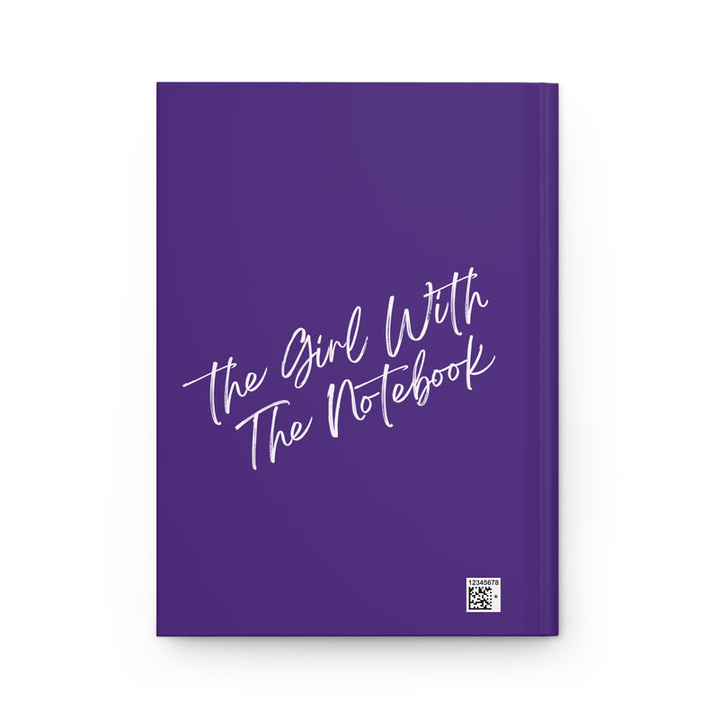 TGWTN Hardcover Journal: White | Purple