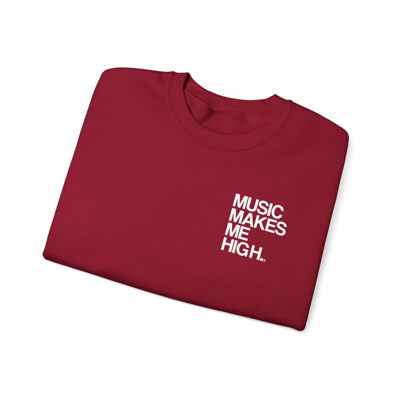 MMMH Unisex Sweatshirt: Cardinal Red | White