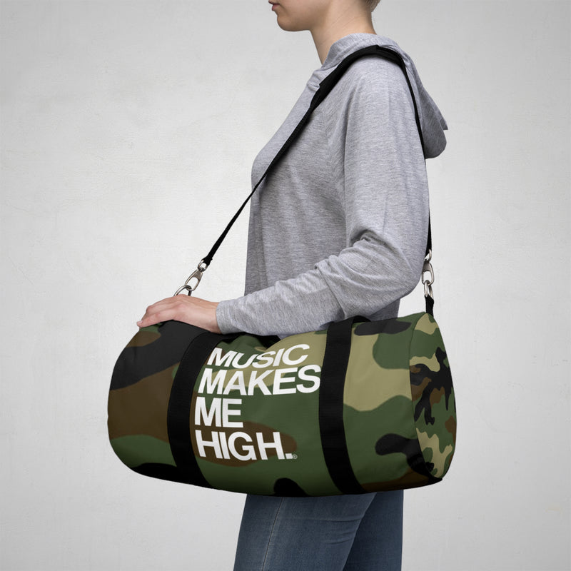 MMMH Duffel Bag: Camo | White