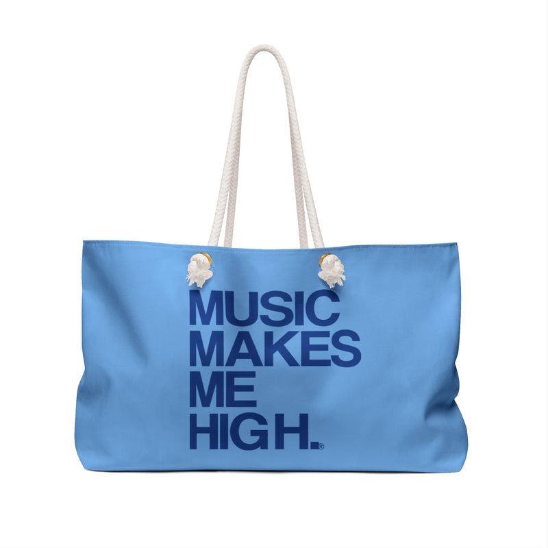 MMMH Weekender Bag (Rope Handle): Light Blue | Dark Blue