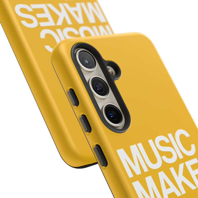 MMMH Classic Phone Case: Yellow | White