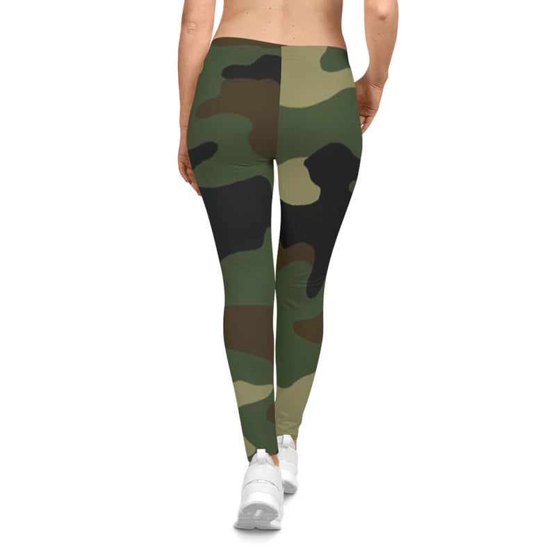 MMMH Leggings: Camo | White