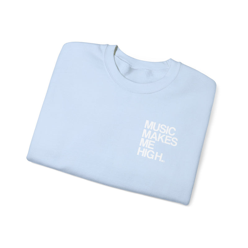 MMMH Unisex Sweatshirt: Light Blue | White Lettering