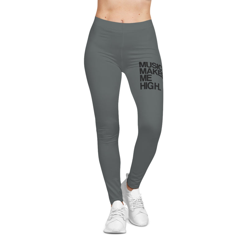 MMMH Leggings: Dark Gray | Black