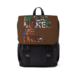 MMMH Backpack: Brown | Graffiti