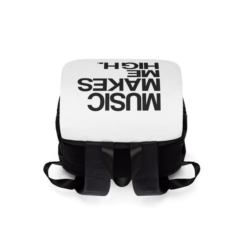 MMMH Backpack: Black | White