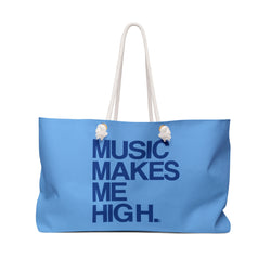 MMMH Weekender Bag (Rope Handle): Light Blue | Dark Blue