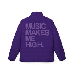 MMMH Women’s Puffer Jacket: Purple | Light Purple