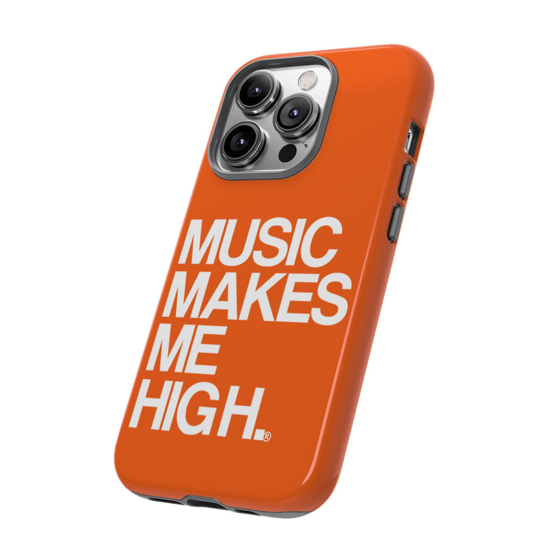 MMMH Classic Phone Case: Orange | White