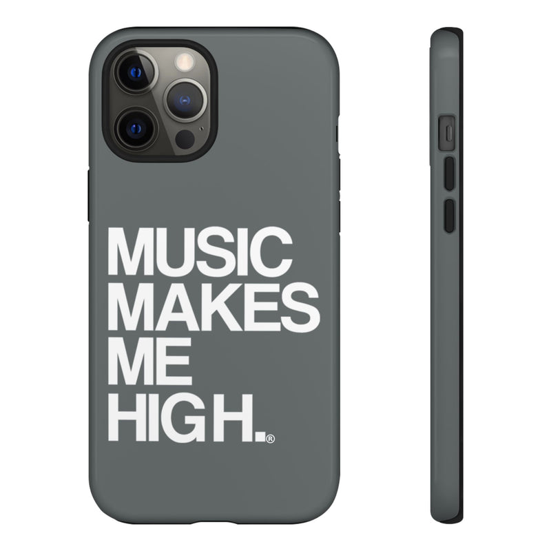 MMMH Classic Phone Case: Dark Grey | White