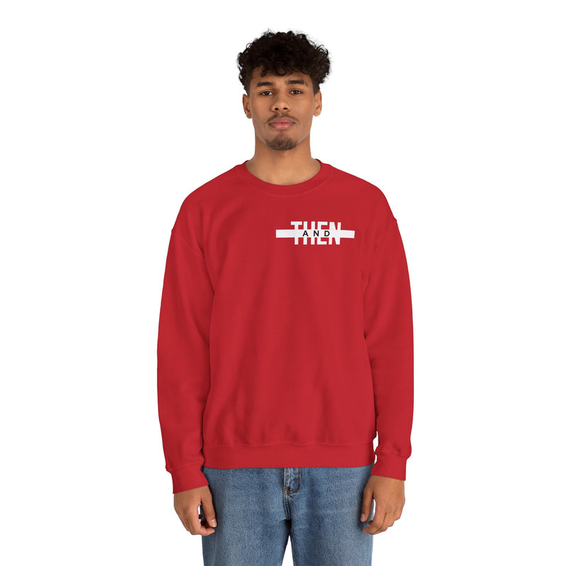 IJTT Unisex Sweatshirt: AT Strike White | Red